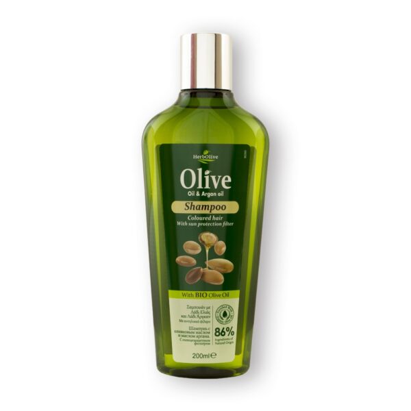 Herbolive Šampón s arganovým olejom (farbené vlasy)  Herbolive Shampoo for coloured hair with argan oil