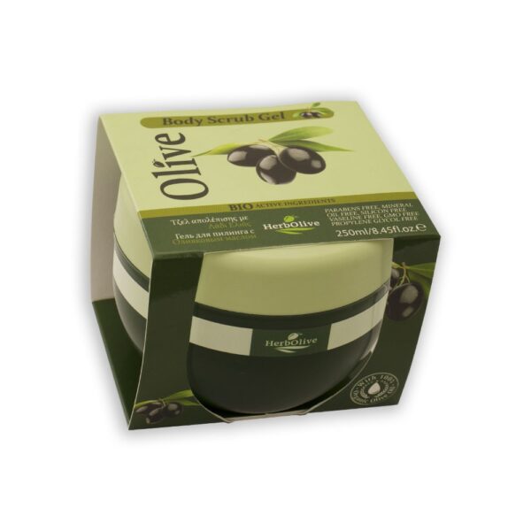 Herbolive Telový peeling s olivovým olejom  Herbolive Body scrub gel olive oil