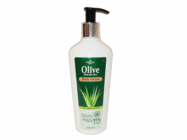 Herbolive Telové mlieko s aloe vera  Herbolive Body lotion with aloe vera
