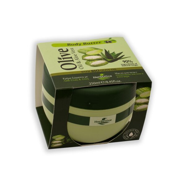 Herbolive Telové maslo s aloe vera  Herbolive Body butter aloe vera
