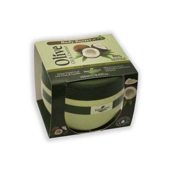 Herbolive Telové maslo s kokosom  Herbolive Body butter coconut