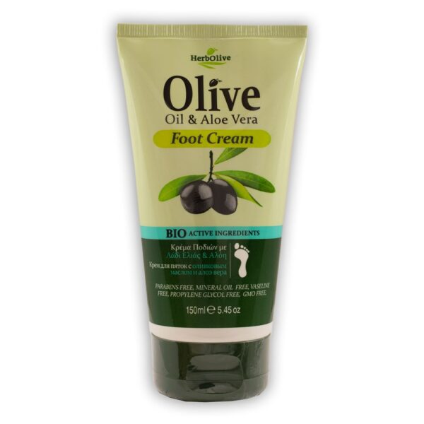 Herbolive Krém na nohy s aloe vera  Herbolive Foot care cream aloe vera