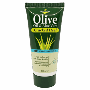 Herbolive Krém na popraskané päty s olivovým olejom a aloe vera  Herbolive Foot cracked heel cream