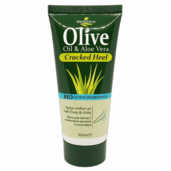 Herbolive Krém na popraskané päty s olivovým olejom a aloe vera  Herbolive Foot cracked heel cream