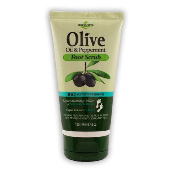 Herbolive Mätový peeling na nohy  Herbolive Foot scrub peppermint