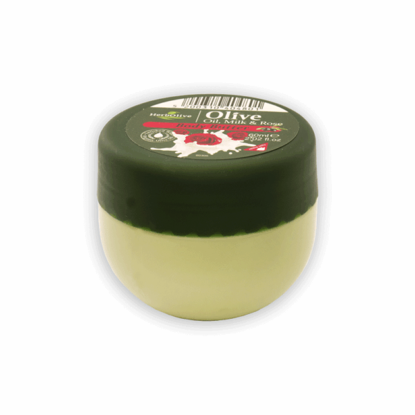 Herbolive Telové maslo s ružami a mliekom mini  Herbolive Body butter rose & milk mini