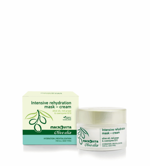 Olive-Elia Intenzívna rehydratačná maska-krém  Olive-Elia Intensive rehydration mask-cream