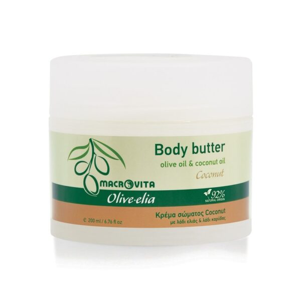 Olive-Elia Telové maslo kokosové  Olive-Elia Body butter coconut