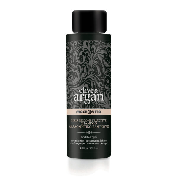 Macrovita Olive & Argan Regeneračný šampón na vlasy s olivovým a arganovým olejom  Olive & Argan Reconstructive shampoo