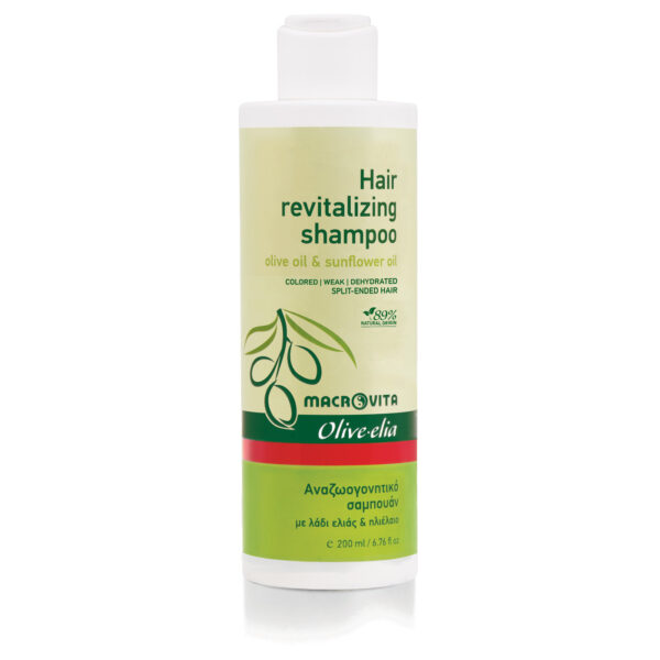 Olive-Elia Revitalizujúci šampón  Olive-Elia Hair revitalizing shampoo