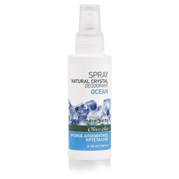 Olive-Elia Prírodný dezodorant v spreji ocean  Olive-Elia Natural crystal deodorant spray ocean