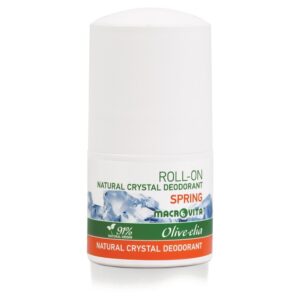 25861_33152-olive-elia-natural-crystal-deodorant-roll-on-spring-50ml-54131-4-1.jpg Olive-Elia Prírodný guľôčkový dezodorant s vôňou kvetín Olive-Elia Natural crystal deodorant roll-on spring