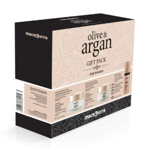 Macrovita Olive & Argan Darčekový set pre suchú a dehydrovanú pokožku - 9/25 + 9/25 + 1/27  Olive & Argan Gift set dry cream+night cream+eye cream