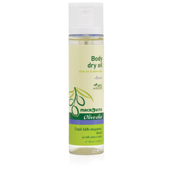 Olive-Elia Suchý telový olej s aloe vera  Olive-Elia Body dry oil aura
