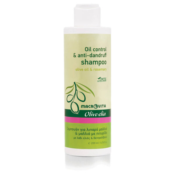 Olive-Elia Šampón na mastné vlasy s lupinami  Olive-Elia Oil control & anti-dandruff shampoo