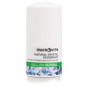 Macrovita Prírodný guľôčkový dezodorant s bylinkovou vôňou  Natural Crystal Deodorants Natural crystal deodorant roll-on herbal
