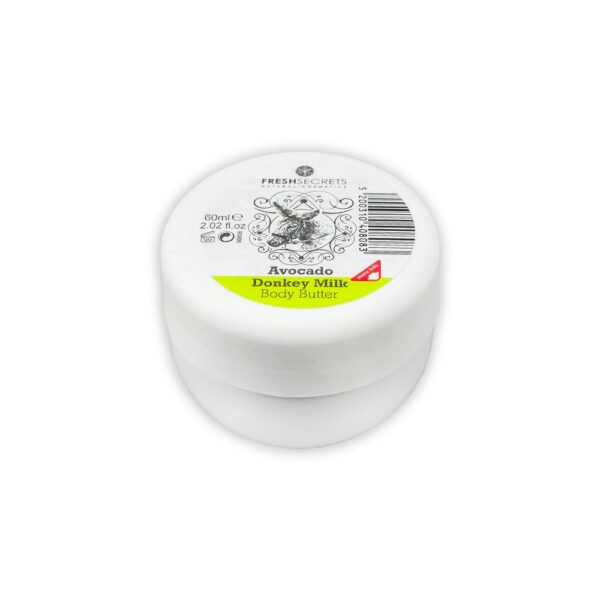 Fresh Secrets Telové maslo s oslím mliekom a avokádom  Fresh Secrets Body Butter with Donkey Milk & Avocado