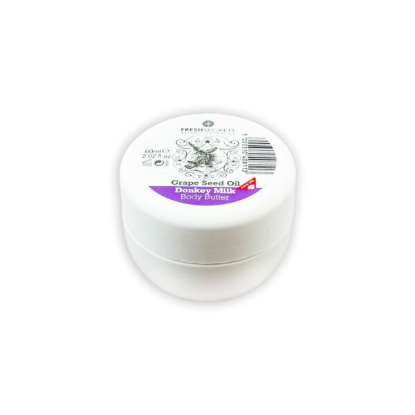 Fresh Secrets Telové maslo s oslím mliekom a extraktom z hroznových jadierok  Fresh Secrets Body Butter with Donkey Milk & Grape seed Oil