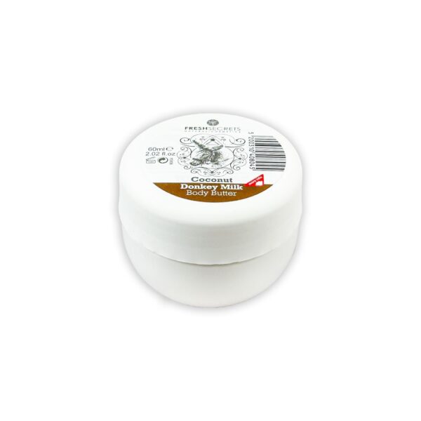 Fresh Secrets Telové maslo s oslím mliekom a kokosovým olejom  Fresh Secrets Body Butter with Donkey Milk & Coconut