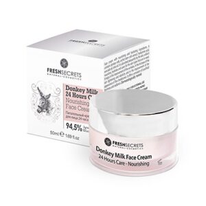 Fresh Secrets 24h výživný krém na tvár s oslím mliekom  Fresh Secrets 24Hours Nourishing Face Cream Donkey Milk
