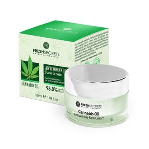 Fresh Secrets Krém na tvár proti vráskam s výťažkom z konope  Fresh Secrets Face Cream Antiwrinkle With Cannabis