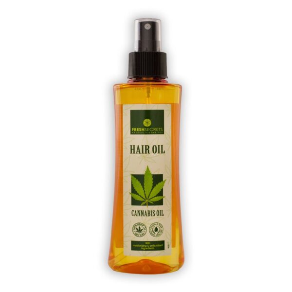 Fresh Secrets Olej na vlasy s výťažkom z konope  Fresh Secrets Hair Oil With Cannabis