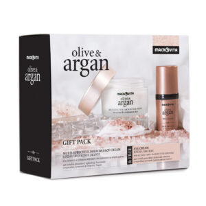 Macrovita Olive & Argan Darčekový set 24h krém pre normálnu pleť+očný krém  Olive & Argan Gift set normal cream + eye cream mini