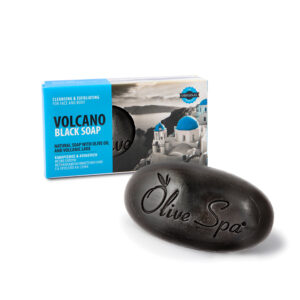 Santo Volcano Spa Čierne mydlo  Santo Volcano Spa Volcano Black soap
