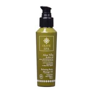 Aloe Vera & olive oil Relaxačný telový masážny olej  Aloe Vera & olive oil Relaxing body massage oil