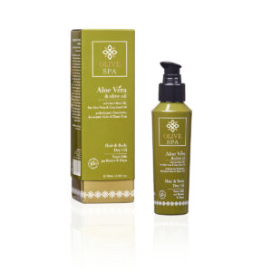 Aloe Vera & olive oil Suchý olej na vlasy a telo  Aloe Vera & olive oil Hair & body dry oil