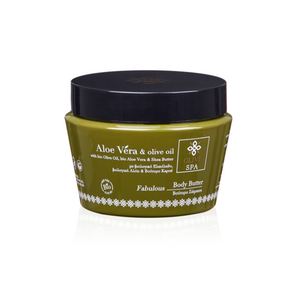 Aloe Vera & olive oil Telové maslo fabulous  Aloe Vera & olive oil Body butter fabulous