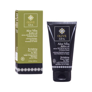 Aloe Vera & olive oil Revitalizačný  pleťový krém pre mužov  Aloe Vera & olive oil Revitalising face cream for men