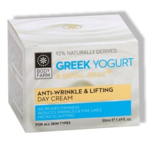 Greek yogurt Liftingový denný krém proti vráskam  Greek Yogurt & Royal jelly Anti-wrinkle & lifting day cream