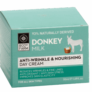 Donkey milk Výživný denný krém proti vráskam  Donkey milk Anti-wrinkle & nourishing day cream