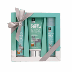 Donkey milk Mini darčekový set III  Donkey milk Mini gift set (SG+ BM + HC )