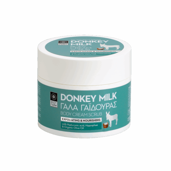 Donkey milk Telový peeling  Donkey milk Body scrub