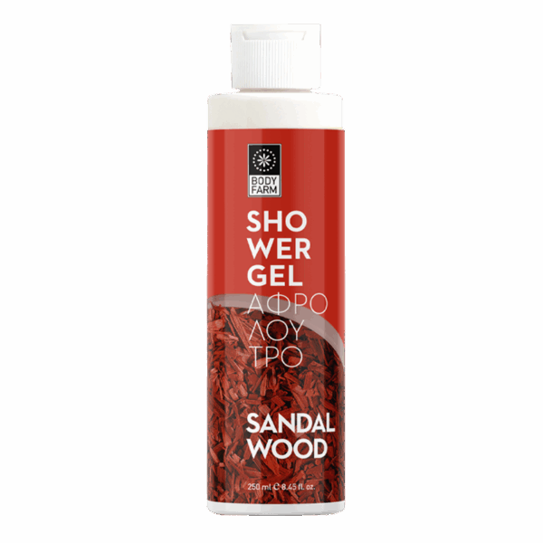 BodyFarm Sprchovací gél so santalovým drevom  Bodyfarm Sandalwood shower gel
