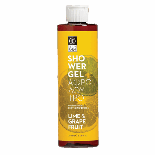 BodyFarm Sprchovací gél s limetkou a grepfruitom  Lime & Grapefruit shower gel Bodyfarm