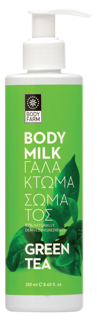 BodyFarm Telové mlieko so zeleným čajom  Bodyfarm Green tea body milk