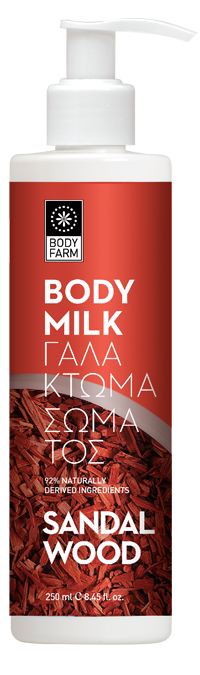 BodyFarm Telové mlieko so santalovým drevom  Bodyfarm Sandalwood body lotion