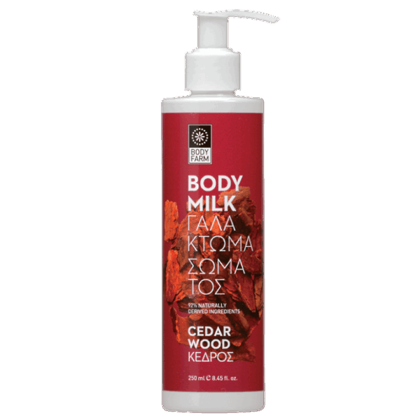 BodyFarm Telové mlieko s cédrovým drevom  Bodyfarm Cedarwood body lotion