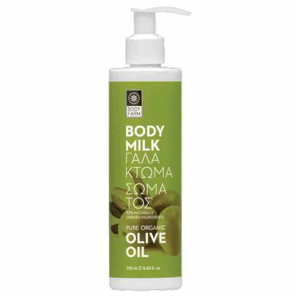 BodyFarm Telové mlieko s olivovým olejom  Bodyfarm Olive oil body milk