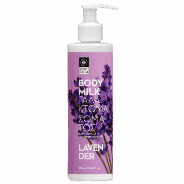 BodyFarm Telové mlieko s levanduľou  Bodyfarm Lavender body milk