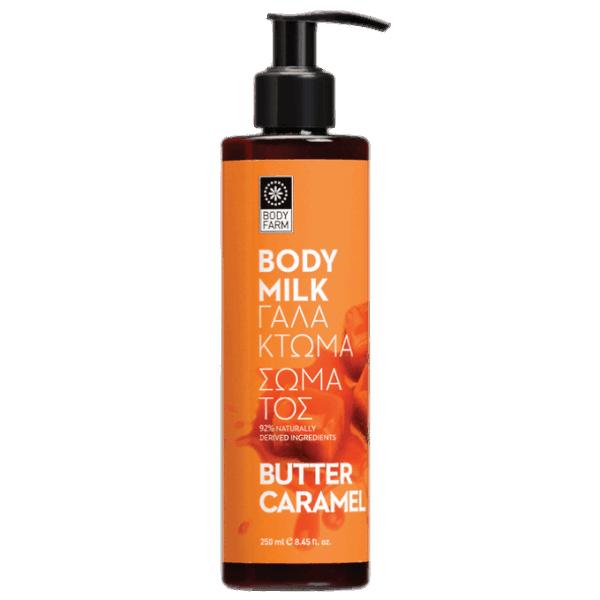 BodyFarm Telové mlieko s karamelovým maslom  BodyFarm Butter caramel body butter