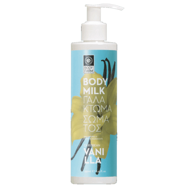 BodyFarm Telové mlieko s vanilkou  Bodyfarm Body milk vanilla caribbean