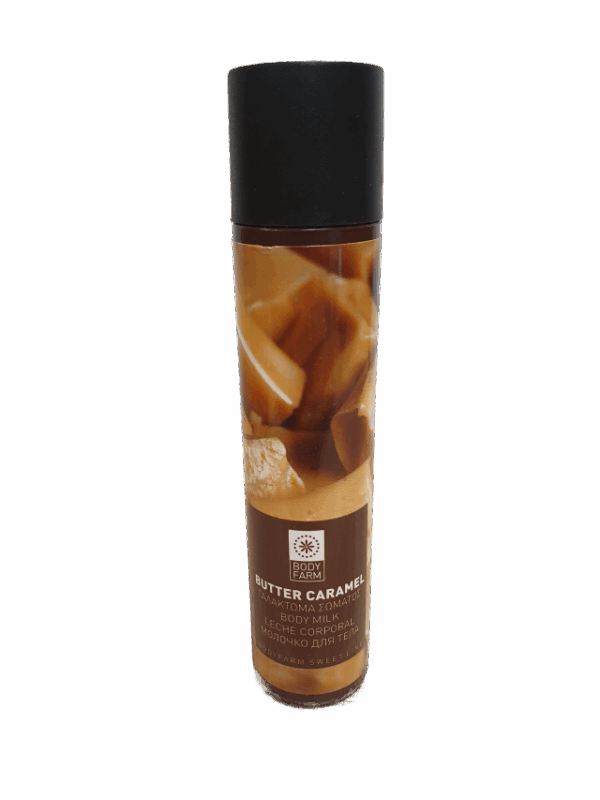 BodyFarm Telové mlieko s karamelovým maslom mini  BodyFarm Butter caramel body butter mini