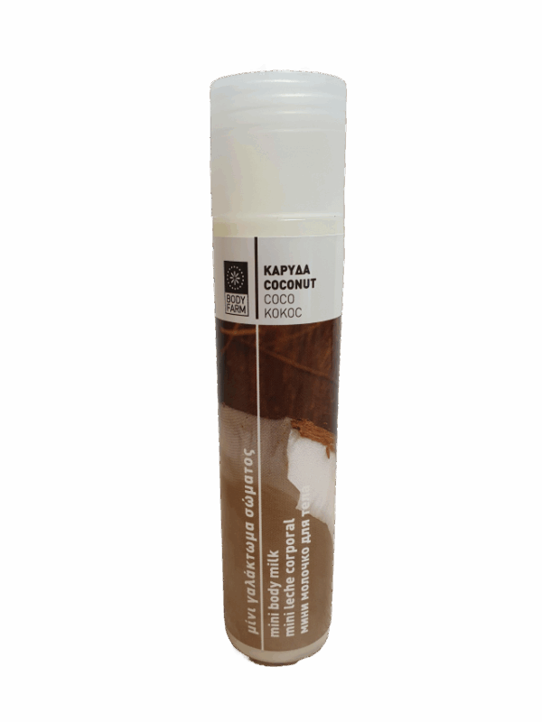 BodyFarm Telové mlieko s kokosom mini  Bodyfarm Coconut body milk