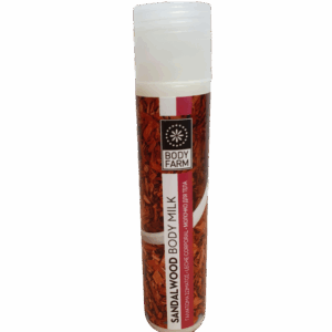 BodyFarm Telové mlieko so santalovým drevom mini  Bodyfarm Sandalwood body lotion