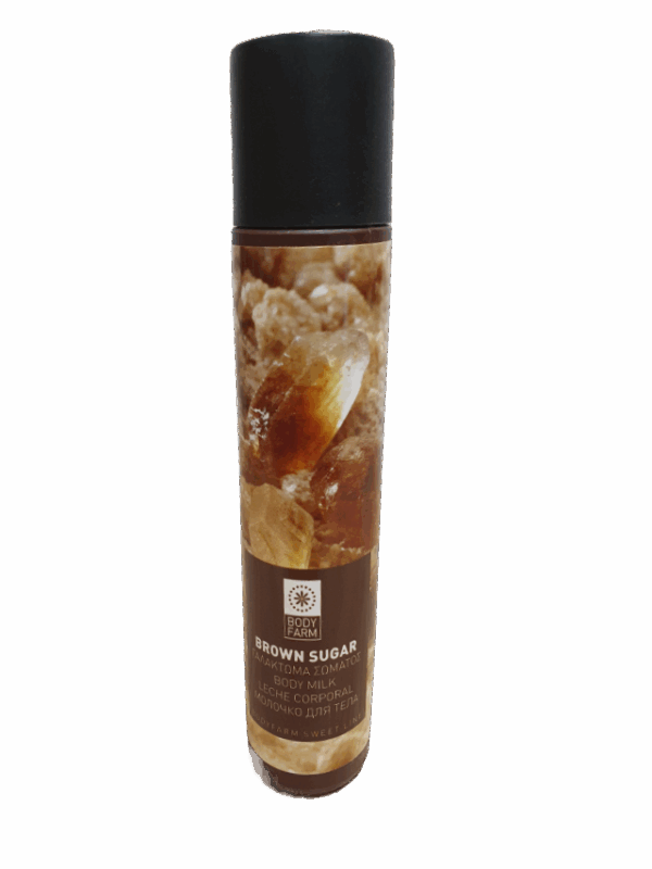 BodyFarm Telové mlieko s hnedým cukrom mini  BodyFarm Body milk brown sugar mini