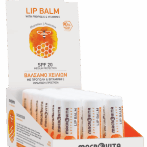Macrovita Balzam na ústa s propolisom a vitamínom E SPF 20  Macrovita Lip Balm APITHERAPY SPF20